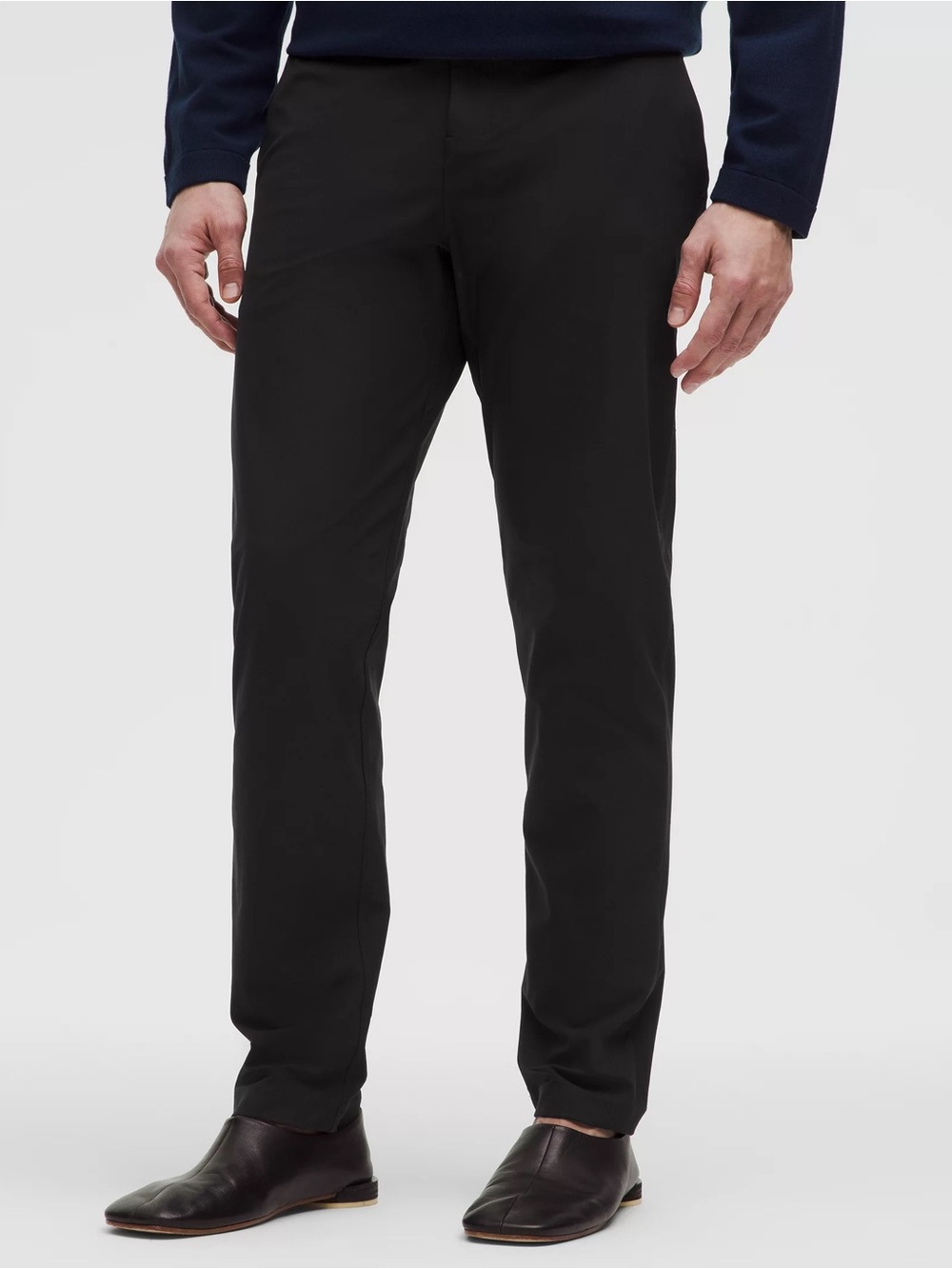 LULULEMON Men’s ABC Pant, Black Straight-Leg.